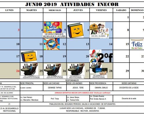 Actividades 2019